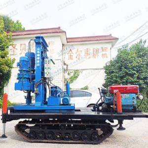 Sjz-500f crawler type reverse circulation drill